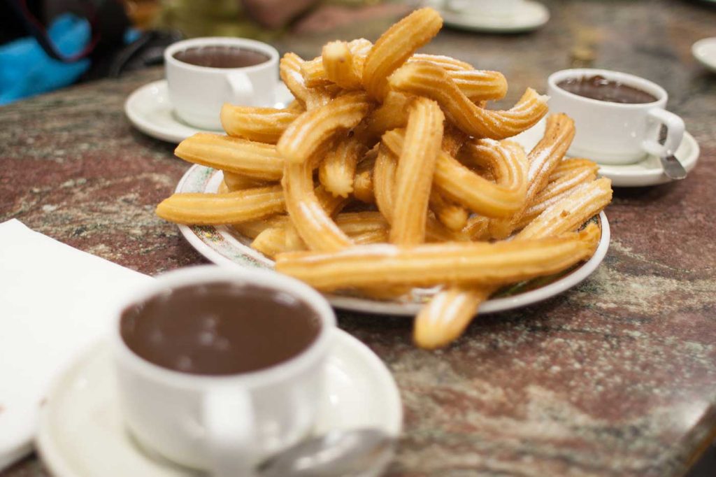 Travel to Spain - What to Eat in Spain: Churros con Chocolate