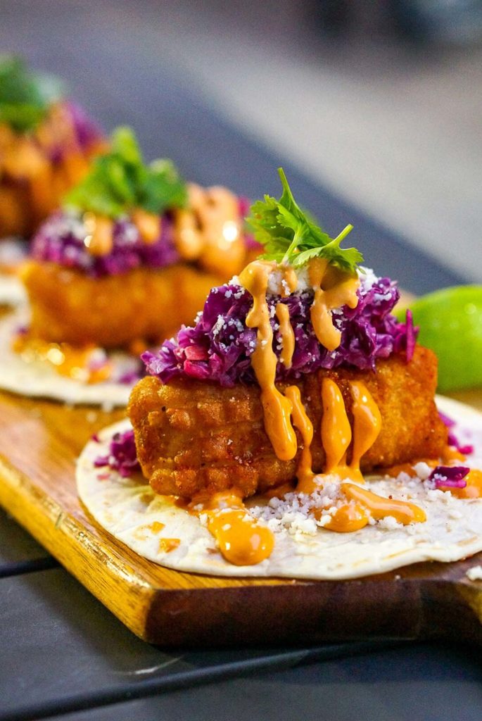 Fish Tacos, The Spillover - Photo Credit: Miami Food Pug
