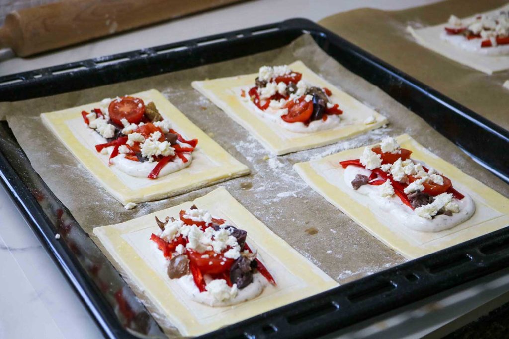 Mediterranean tarts recipe step by step