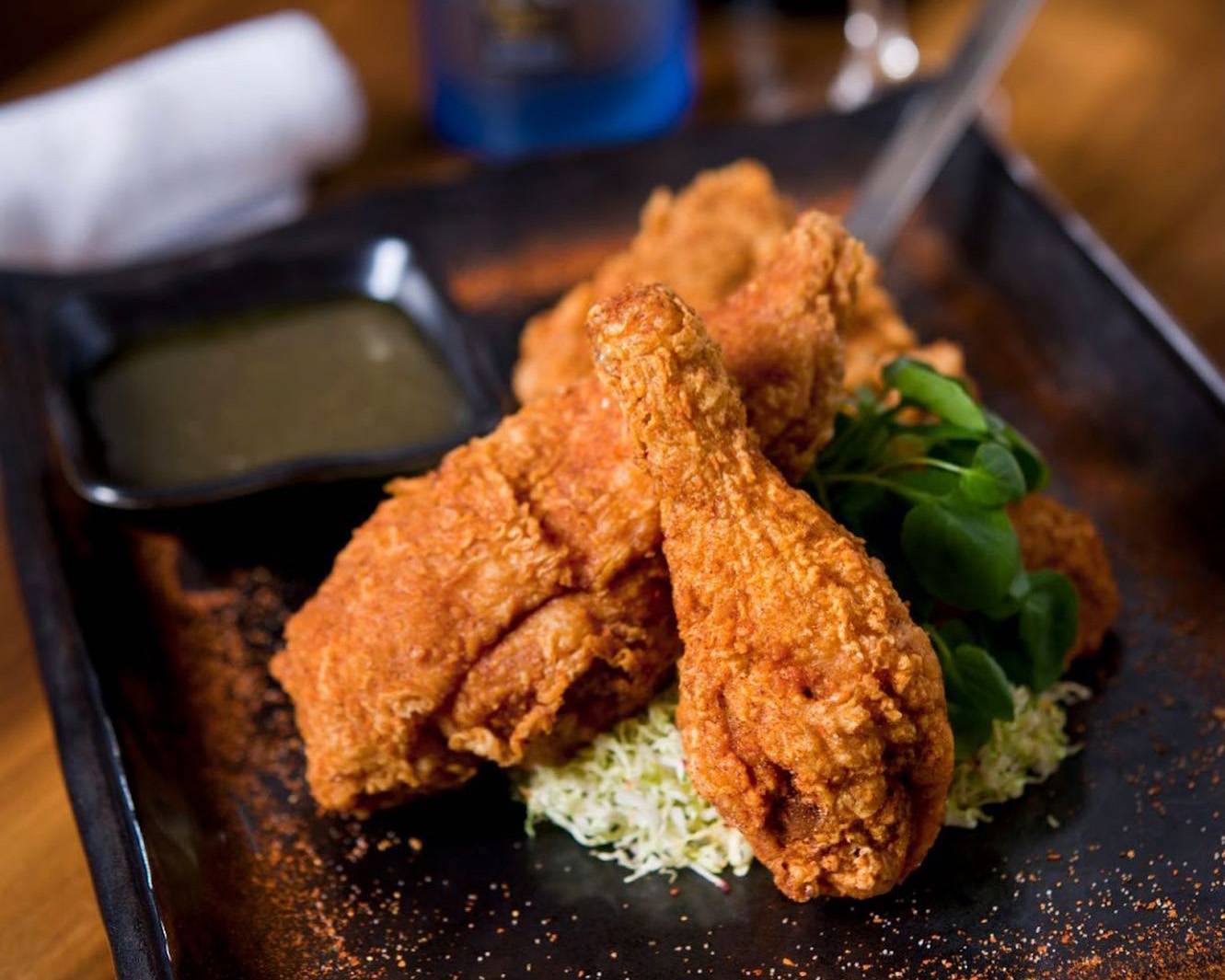 The 22 Hidden Gem Restaurants In Miami By Neighborhood Dish Miami   Featured Blue Ribbon Fired Chicken 